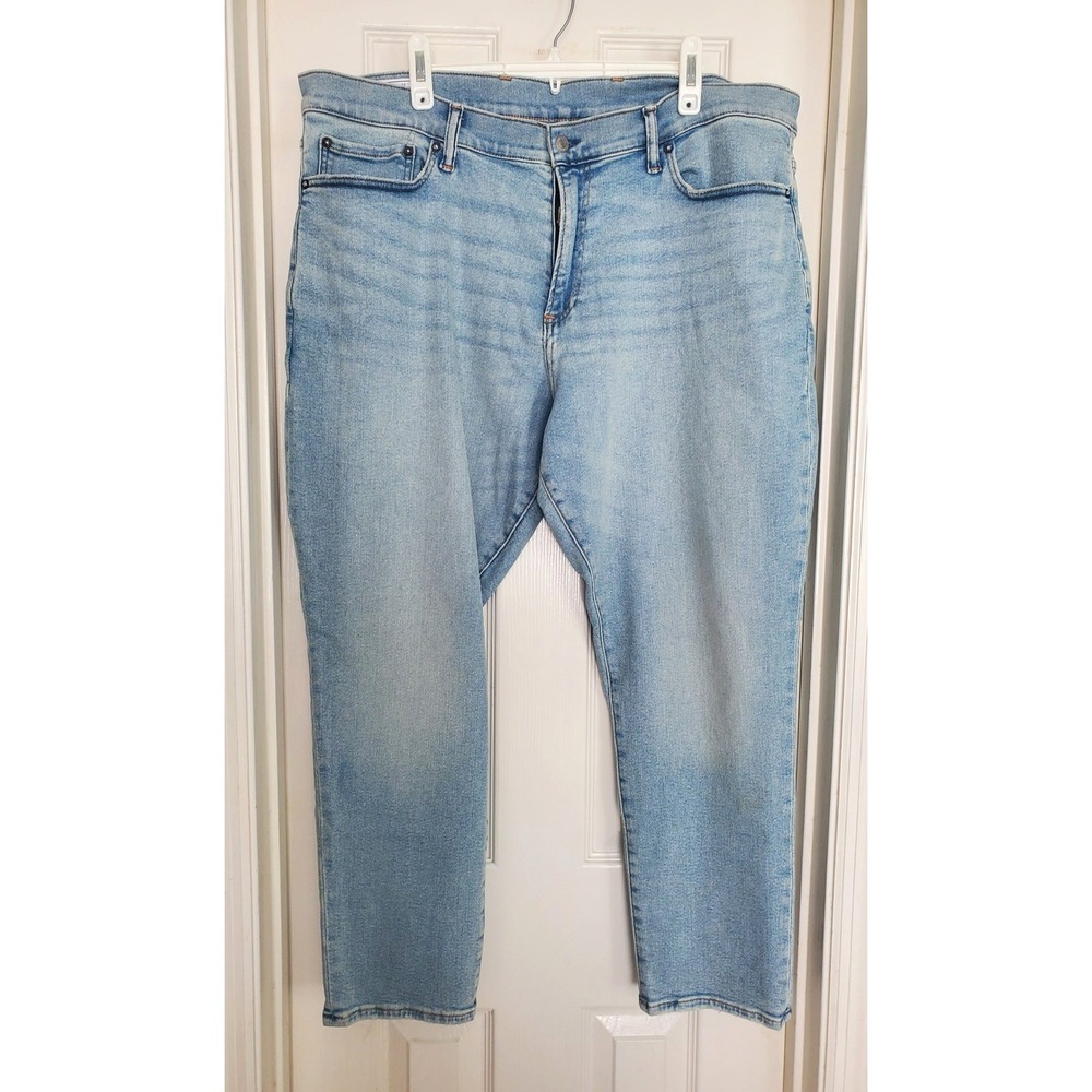 Gap Skinny Jeans Light Wash GapFlex Max Stretch Denim Casual Mens 42x34